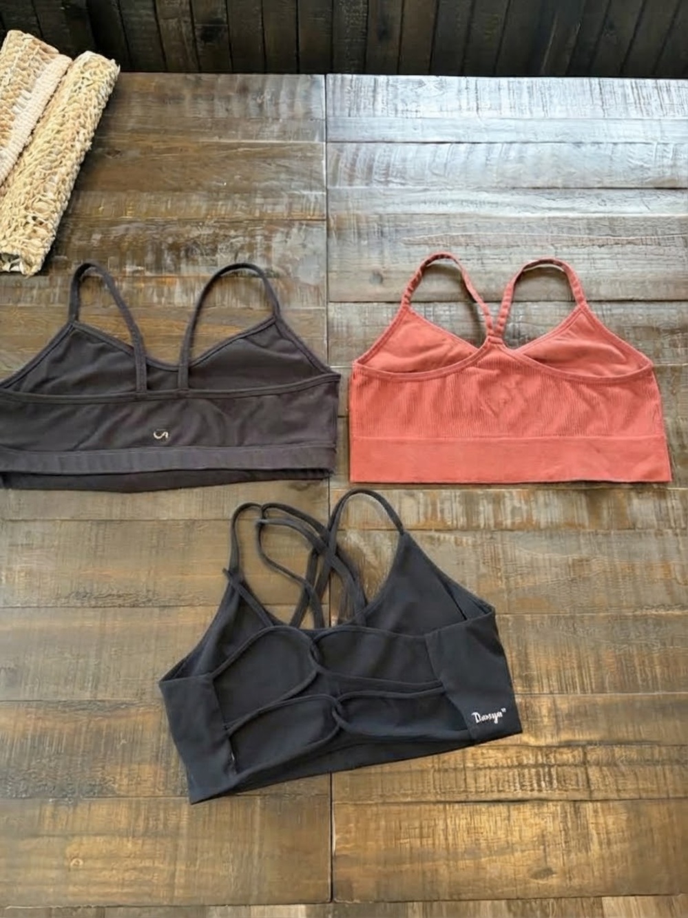 Bundle of 3 Activewear Sports Bras – GapFit, maurices & Danysu Med - Large